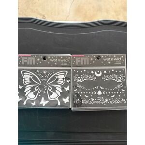 Wet n Wild Fantasy Makers Stencils Queen of Light Nights Butterfly Moon 30 pm